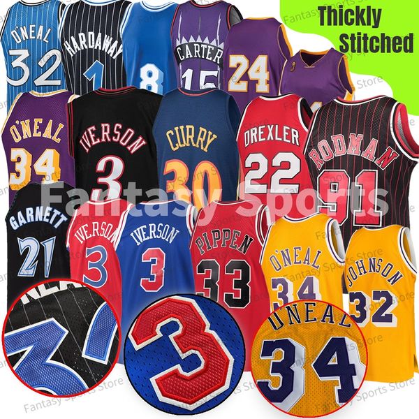 men's basketball jersey 3 allen iverson 34 shaquille oneal 32 21 garnett curry pippen drexler rodman 1 mcgrady 34 32 24 23 8 whole thic, Black;red
men's basketball jersey 3 allen iverson 34 shaquille oneal 32 21 garnett curry pippen drexler rodman 1 mcgrady 34 32 24 23 8 whole thic, Black;red