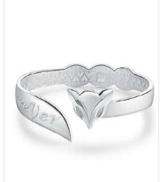 wonderful 925 silver fox women bracelet sp3658 hdfg012348142406, Black