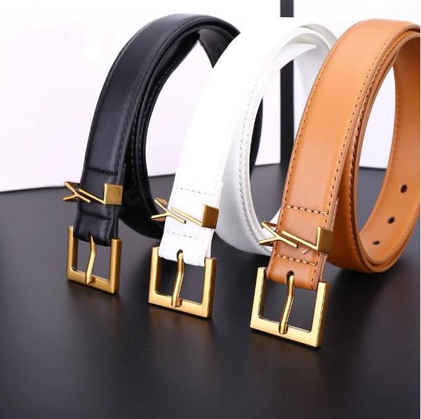 belt for women genuine leather 3.0cm width men designer golden logo belts y buckle cnosme womens waistband cintura ceintures with box, Black;brown
belt for women genuine leather 3.0cm width men designer golden logo belts y buckle cnosme womens waistband cintura ceintures with box, Black;brown