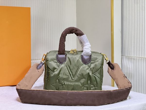 winter shoulder bags luxurys designers speedy 25 l fashion women classical female handbags tote crossbody ladies stitched cotton pillow bag
winter shoulder bags luxurys designers speedy 25 l fashion women classical female handbags tote crossbody ladies stitched cotton pillow bag