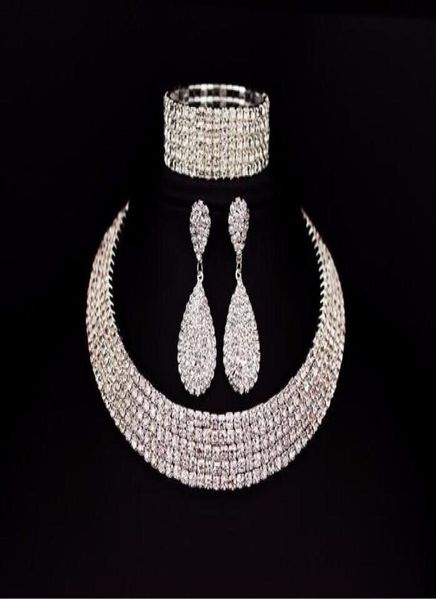 selling bride classic rhinestone crystal choker necklace earrings and bracelet wedding jewelry sets wedding accessories bridal2308774, White
selling bride classic rhinestone crystal choker necklace earrings and bracelet wedding jewelry sets wedding accessories bridal2308774, White