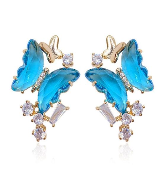 pretty 3d glass crystal transparent butterfly diamond zirconia earrings fashion designer stud earrings for woman girls s925 silver3910197, Golden;silver
pretty 3d glass crystal transparent butterfly diamond zirconia earrings fashion designer stud earrings for woman girls s925 silver3910197, Golden;silver