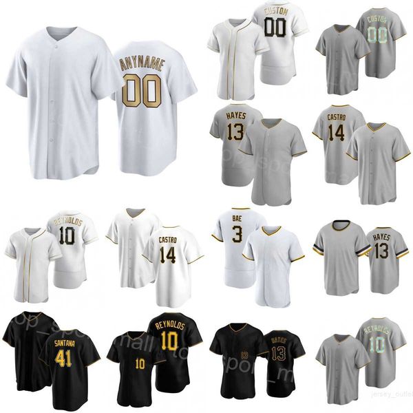 baseball 13 kebryan hayes jerseys team 10 bryan reynolds 41 carlos santana 3 ji hwan bae 14 rodolfo castro 18 austin hedges 5 gregory polanc, Blue;black
baseball 13 kebryan hayes jerseys team 10 bryan reynolds 41 carlos santana 3 ji hwan bae 14 rodolfo castro 18 austin hedges 5 gregory polanc, Blue;black