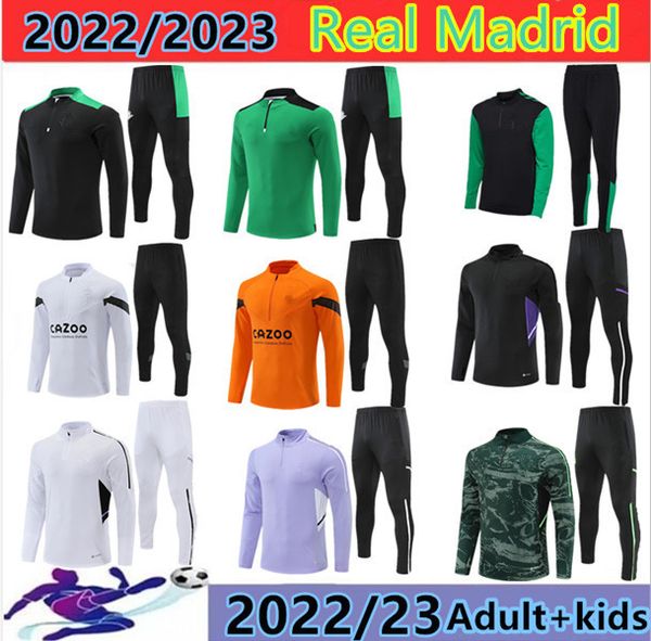 2023 real madrids tracksuit set training suit 22/23 real betis men and kids football jacket chandal futbol survetement size s-2xl, Black
2023 real madrids tracksuit set training suit 22/23 real betis men and kids football jacket chandal futbol survetement size s-2xl, Black