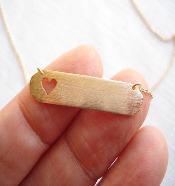 10pcs n127 gold silver hollow out open heart necklaces simple bar with heart necklaces love heart tag necklaces for lovers couple7538839
10pcs n127 gold silver hollow out open heart necklaces simple bar with heart necklaces love heart tag necklaces for lovers couple7538839