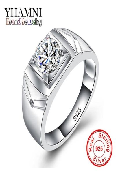 yhamni original real 925 sterling silver rings for man men wedding jewelry ring 1 carat cz diamond engagement ring mjz0118025605, Slivery;golden
yhamni original real 925 sterling silver rings for man men wedding jewelry ring 1 carat cz diamond engagement ring mjz0118025605, Slivery;golden