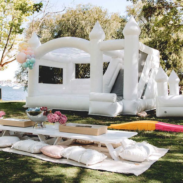 inflatable jump house wedding bouncy castle with ball pit with slide combo inflatable white bounce house combine
inflatable jump house wedding bouncy castle with ball pit with slide combo inflatable white bounce house combine
