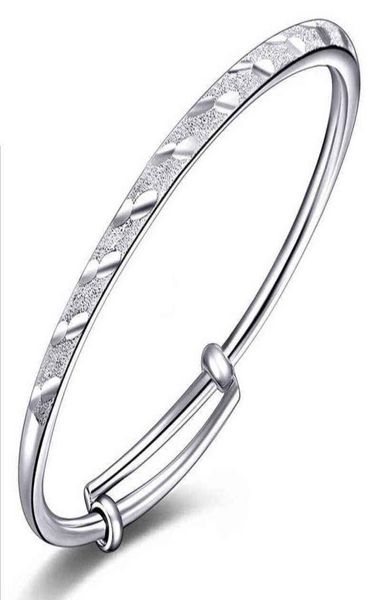 new trendy scrub adjustable bangle 925 silver jewelry woman bracelet bangles9018127, Black
new trendy scrub adjustable bangle 925 silver jewelry woman bracelet bangles9018127, Black