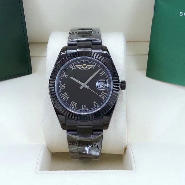 5 star super watch new style 41mm 128274 black roman dial sapphire men watches automatic mechanical movement stainless steel wristwatch, Slivery;brown
5 star super watch new style 41mm 128274 black roman dial sapphire men watches automatic mechanical movement stainless steel wristwatch, Slivery;brown