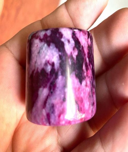 exquisite purple peach jade handmade spanner thumb ring 1213 crystal healing8657398, Golden;silver
exquisite purple peach jade handmade spanner thumb ring 1213 crystal healing8657398, Golden;silver