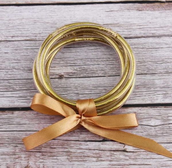 5 pcsset zwpon bowknot gold glitter bangles set 2019 all weather stack silicone plastic glitter jelly bangles whole q07177772575, Black
5 pcsset zwpon bowknot gold glitter bangles set 2019 all weather stack silicone plastic glitter jelly bangles whole q07177772575, Black