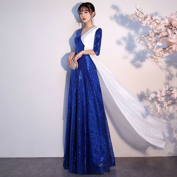 2023 new fashion evening dress choir performance dress banquet party dress purchase contact us, Black;red
2023 new fashion evening dress choir performance dress banquet party dress purchase contact us, Black;red