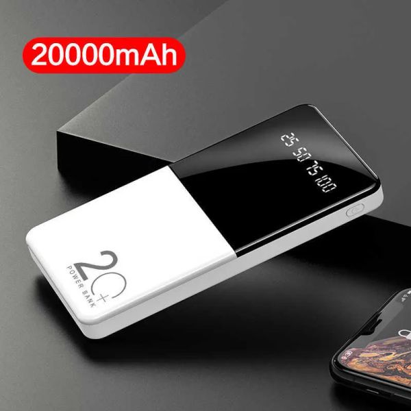 cell phone power banks for iphone power bank 20000 mah dual usb carregador portatil phone batterie externe mini travel charger j230217
cell phone power banks for iphone power bank 20000 mah dual usb carregador portatil phone batterie externe mini travel charger j230217