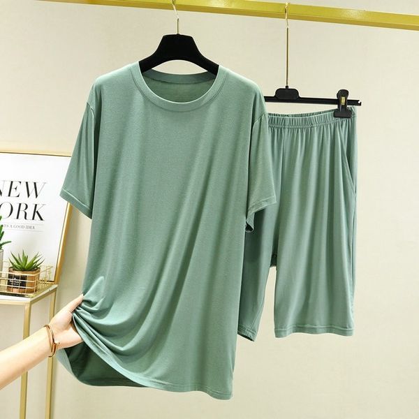 men's sleepwear sleep large suit modal with for pajamas loose thin size sleepwear men's t-shirt homewear short-sleeved mens summe, Black;brown
men's sleepwear sleep large suit modal with for pajamas loose thin size sleepwear men's t-shirt homewear short-sleeved mens summe, Black;brown