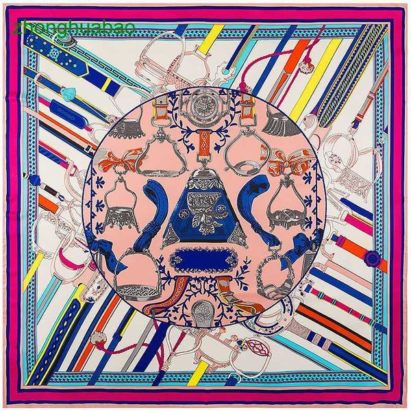 hemres designer scarves maitong 130cm colored saddle women's imitation silk square scarf new, Blue;gray
hemres designer scarves maitong 130cm colored saddle women's imitation silk square scarf new, Blue;gray
