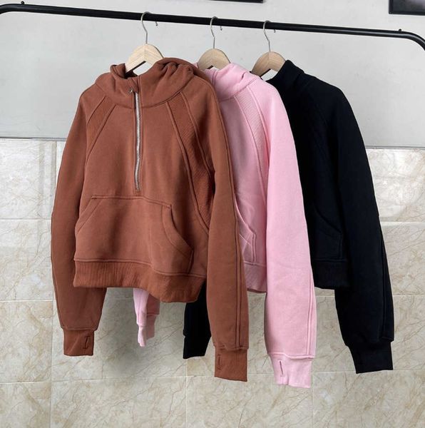 lulus yoga sweatshirt half zip scuba hoody hoodies outdoor leisure lu sweatshirts gym clothes women workout fitness thick motion current 3e, Black
lulus yoga sweatshirt half zip scuba hoody hoodies outdoor leisure lu sweatshirts gym clothes women workout fitness thick motion current 3e, Black