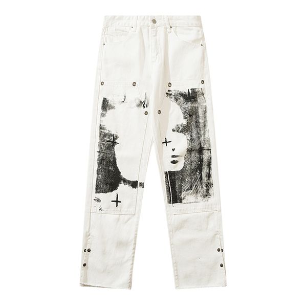men's jeans lacible ink splash denim pants men women hip hop streetwear harajuku vintage trousers high street baggy white 230517, Blue
men's jeans lacible ink splash denim pants men women hip hop streetwear harajuku vintage trousers high street baggy white 230517, Blue