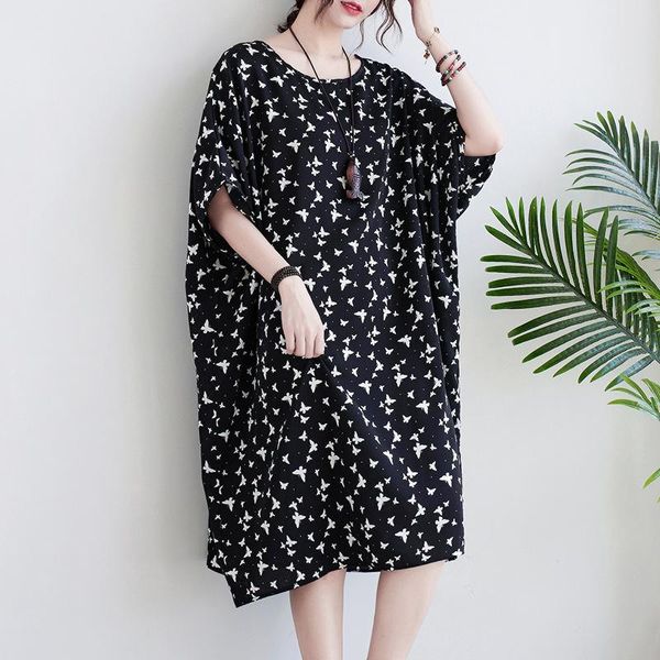 dresses #3344 summer chiffon dress women short sleeves butterfly printed aline dress ladies loose thin knee length oneck black sexy, Black;gray
dresses #3344 summer chiffon dress women short sleeves butterfly printed aline dress ladies loose thin knee length oneck black sexy, Black;gray