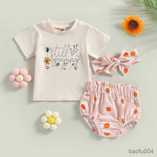 clothing sets toddler infant baby girls summer clothing sets outfit short sleeve print t-shirt with floral print shorts and headband r230518, White
clothing sets toddler infant baby girls summer clothing sets outfit short sleeve print t-shirt with floral print shorts and headband r230518, White