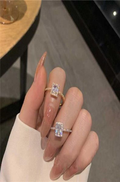mengjiqiao korean delicate square cubic zircon rings for women girls micro paved open adjustable ring fashion jewelry gifts q07089887153, Silver
mengjiqiao korean delicate square cubic zircon rings for women girls micro paved open adjustable ring fashion jewelry gifts q07089887153, Silver