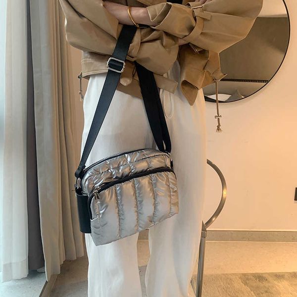 luxury space cotton shoulder bags for kid 2021 winter crossbody down bag designer handbag wide shoulder strap messenger pack1, Black
luxury space cotton shoulder bags for kid 2021 winter crossbody down bag designer handbag wide shoulder strap messenger pack1, Black