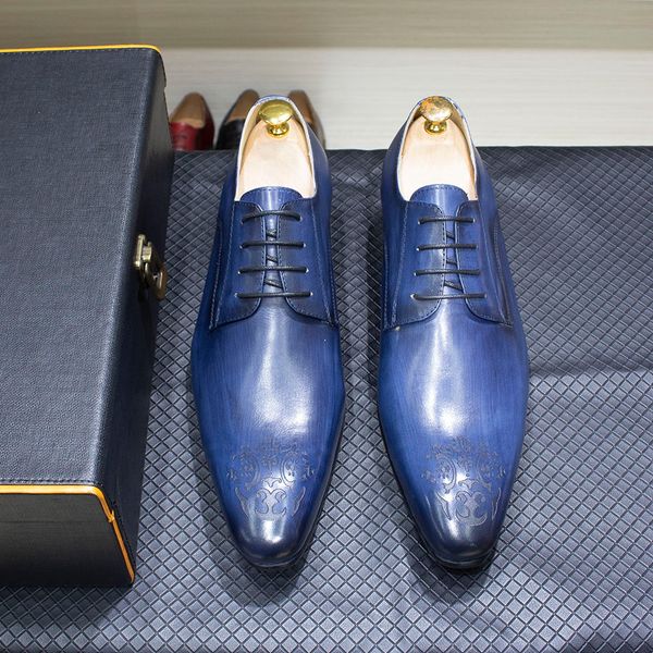 eu size 38 to 47 classic mens derby wedding dress shoes cow genuine leather lace-up pointed toe handmade business formal shoes, Black
eu size 38 to 47 classic mens derby wedding dress shoes cow genuine leather lace-up pointed toe handmade business formal shoes, Black