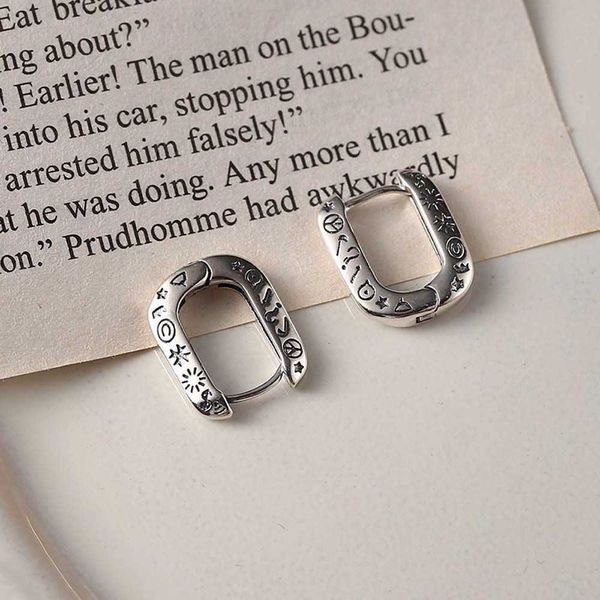 stud geometry graffiti circle women men copper ear buckle huggie earrings hoop earrings fashion jewelry gift z0517, Golden;silver
stud geometry graffiti circle women men copper ear buckle huggie earrings hoop earrings fashion jewelry gift z0517, Golden;silver