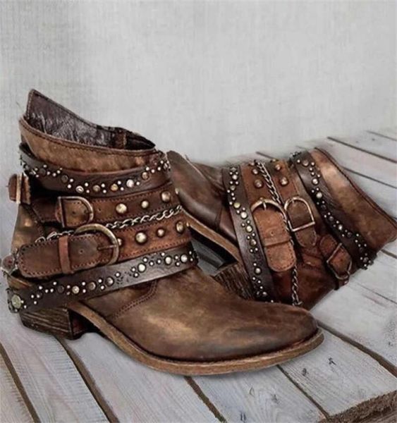 boots 3543 retro punk style pu leather gorgeous metal buckle zipper ankle boots women fashion classic black brown cowboy short bo4734340
boots 3543 retro punk style pu leather gorgeous metal buckle zipper ankle boots women fashion classic black brown cowboy short bo4734340