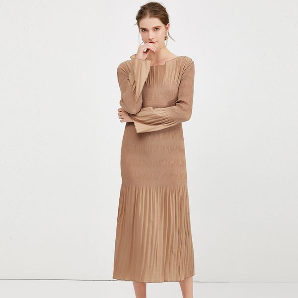 casual dresses t-oteme boat neck flare sleeve midi dress pleated a-line dress for women, Black;gray
casual dresses t-oteme boat neck flare sleeve midi dress pleated a-line dress for women, Black;gray
