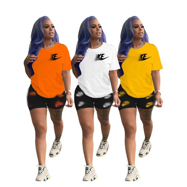 2023 designer brand women's tracksuits summer y2k casual joggers sports suit letters pritn t-shirt elastic shorts 2 pieces set outifits, Gray
2023 designer brand women's tracksuits summer y2k casual joggers sports suit letters pritn t-shirt elastic shorts 2 pieces set outifits, Gray