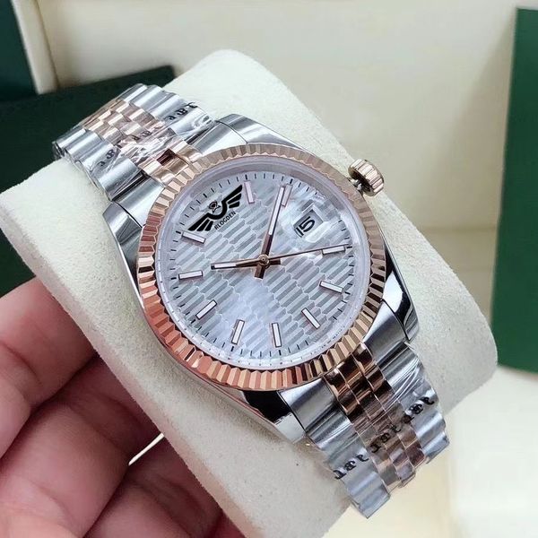 5 star super watch new style 36mm 126333 silver dail sapphire men watches automatic mechanical movement two tone rose gold stainless steel w, Slivery;brown
5 star super watch new style 36mm 126333 silver dail sapphire men watches automatic mechanical movement two tone rose gold stainless steel w, Slivery;brown