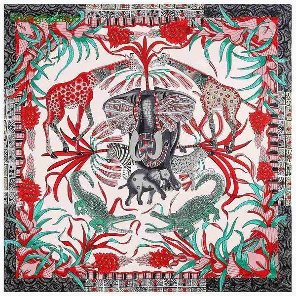 hemres designer scarves 130cm forest conference elephant women's twill silk shawl headband square scarf, Blue;gray
hemres designer scarves 130cm forest conference elephant women's twill silk shawl headband square scarf, Blue;gray