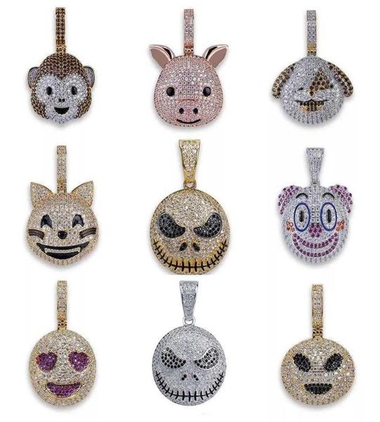 jinao personality iced out cubic zirco devil pig dog monkey heart smile pendant necklace hip hop jewelry for gifts x07071682417, Silver
jinao personality iced out cubic zirco devil pig dog monkey heart smile pendant necklace hip hop jewelry for gifts x07071682417, Silver