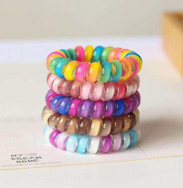 7 colors fabric telephone wire hair band gradient mermaid glitter ponytail holder elastic phone cord line hair tie hair accessorie6882617, Slivery;white
7 colors fabric telephone wire hair band gradient mermaid glitter ponytail holder elastic phone cord line hair tie hair accessorie6882617, Slivery;white