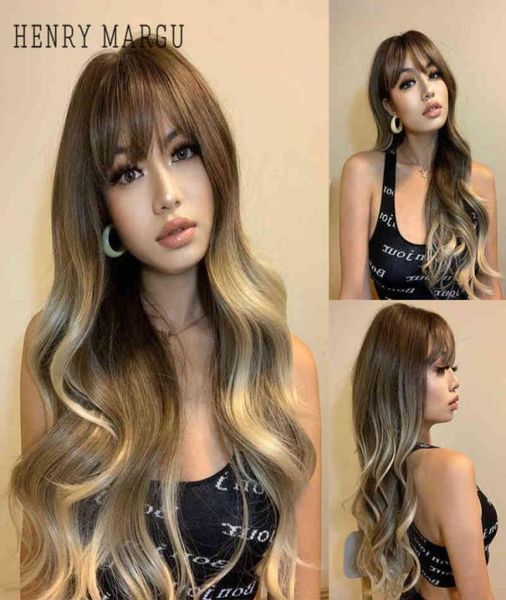 hair henry margu long brown blonde ombre synthetic with bangs natural wave for women heat resistant party daily cosplay 2203015339917, Black;brown
hair henry margu long brown blonde ombre synthetic with bangs natural wave for women heat resistant party daily cosplay 2203015339917, Black;brown