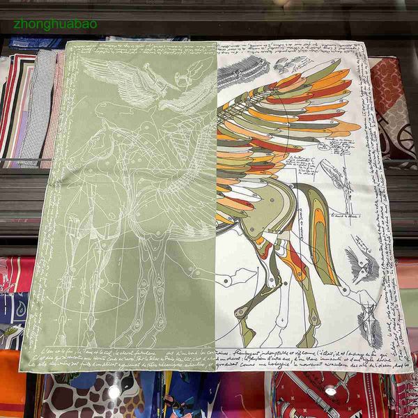 hemres designer scarves autumn and winter pegasus 70 square women's classic korean edition silk versatile fashion small scarf, Blue;gray
hemres designer scarves autumn and winter pegasus 70 square women's classic korean edition silk versatile fashion small scarf, Blue;gray