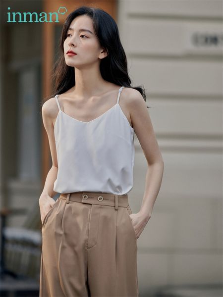 camisoles tanks inman summer minimalist women's vest casual women's t-shirt women clothing camisole fashion woman blouses female, Black;white
camisoles tanks inman summer minimalist women's vest casual women's t-shirt women clothing camisole fashion woman blouses female, Black;white