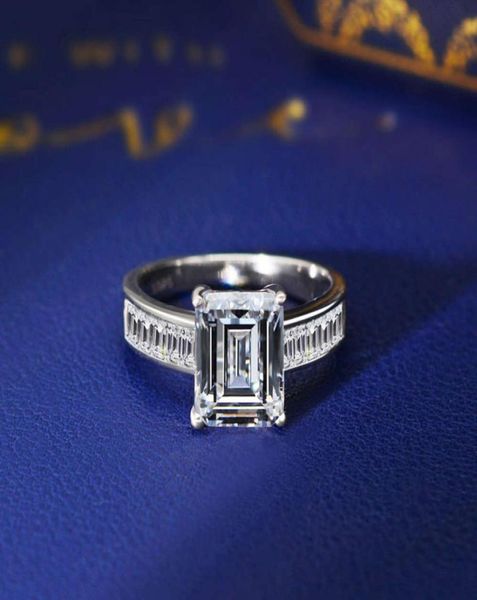 hbp fashion shipai jewelry imitation diamond with 18k platinum emerald cut rectangular proposal ring gift3175640, Silver
hbp fashion shipai jewelry imitation diamond with 18k platinum emerald cut rectangular proposal ring gift3175640, Silver