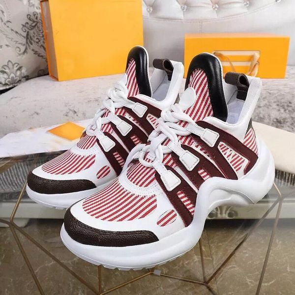 20230 designers casual shoes archlight sneakers arch soled luxury fashion man women sneaker lace-up trainers thick bottom height increasing, Black
20230 designers casual shoes archlight sneakers arch soled luxury fashion man women sneaker lace-up trainers thick bottom height increasing, Black