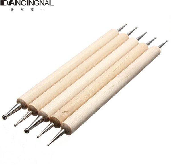 5 pcs 2 way professional nail art tip dotting pen wood tool set manicure painting kit design diy tools new9966459, Silver
5 pcs 2 way professional nail art tip dotting pen wood tool set manicure painting kit design diy tools new9966459, Silver