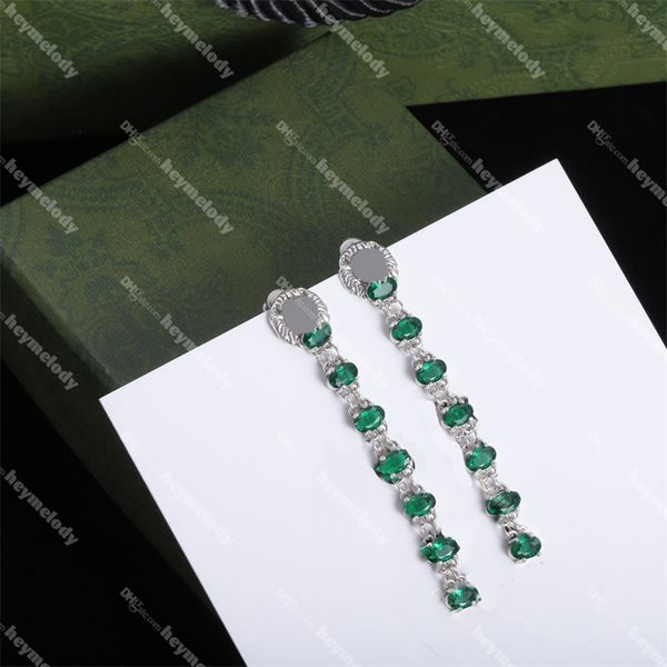 new green diamond studs lion designer long earrings crystal pendant eardrops with box, Golden;silver
new green diamond studs lion designer long earrings crystal pendant eardrops with box, Golden;silver