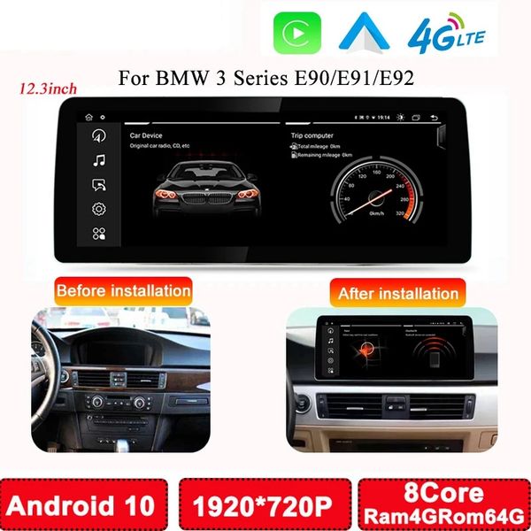 android 10 car radio multimedia player gps navigation, wifi, 4g, carplaysystem for bmw e90/e91/e92 (2006-2010)ccc/cic
android 10 car radio multimedia player gps navigation, wifi, 4g, carplaysystem for bmw e90/e91/e92 (2006-2010)ccc/cic