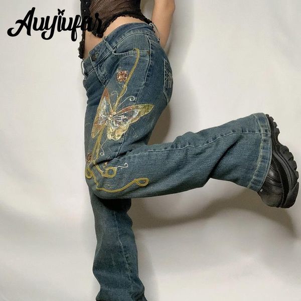 jeans auyiufar vintage butterfly embroidery fairy grunge denim pants streetwear aesthetic low rise y2k flared trousers elfcore outfit, Blue
jeans auyiufar vintage butterfly embroidery fairy grunge denim pants streetwear aesthetic low rise y2k flared trousers elfcore outfit, Blue