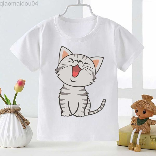 t-shirts 2021 summer fashion children cartoons cat print tshirt for boys girls kaii short sleeve t-shirts funny t shirt ykp042 aa230518, Blue
t-shirts 2021 summer fashion children cartoons cat print tshirt for boys girls kaii short sleeve t-shirts funny t shirt ykp042 aa230518, Blue