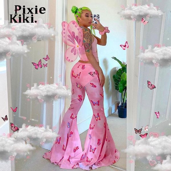 capris pixiekiki y2k butterfly pink low waist flare pants rave festival clothing for women 2000s aesthetic bell bottom pants p85cc30, Black;white
capris pixiekiki y2k butterfly pink low waist flare pants rave festival clothing for women 2000s aesthetic bell bottom pants p85cc30, Black;white