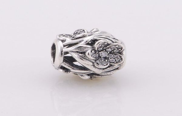 100 925 sterling silver openwork floral bead with paveset cubic zirconia fits european jewelry charm bracelets1140649, Black
100 925 sterling silver openwork floral bead with paveset cubic zirconia fits european jewelry charm bracelets1140649, Black