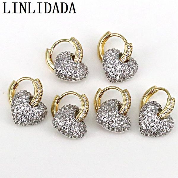 huggie 3pairs trendy cubic zircon earrings gold silver plated dainty cz heart earrings huggie hoop heart shape earrings for women, Golden;silver
huggie 3pairs trendy cubic zircon earrings gold silver plated dainty cz heart earrings huggie hoop heart shape earrings for women, Golden;silver