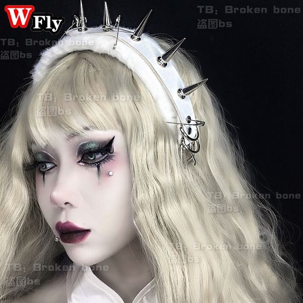headwear hair accessories harajuku y2k gothic lolita punk plush rivet headband hair hoop women girls cosplay bands hop hip rock accessories
headwear hair accessories harajuku y2k gothic lolita punk plush rivet headband hair hoop women girls cosplay bands hop hip rock accessories