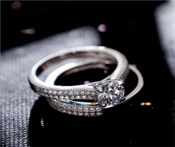 classic genuine z simulated diamond ring 925 sterling silver women engagement wedding band jewelry set sz 510 gift3451593, Golden;silver
classic genuine z simulated diamond ring 925 sterling silver women engagement wedding band jewelry set sz 510 gift3451593, Golden;silver