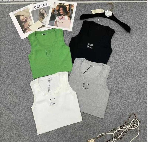 women's tanks & camis designer 2023 suer new cropped t shirt knits knitted sport tank s woman vest yoga ts othing 0281, White
women's tanks & camis designer 2023 suer new cropped t shirt knits knitted sport tank s woman vest yoga ts othing 0281, White